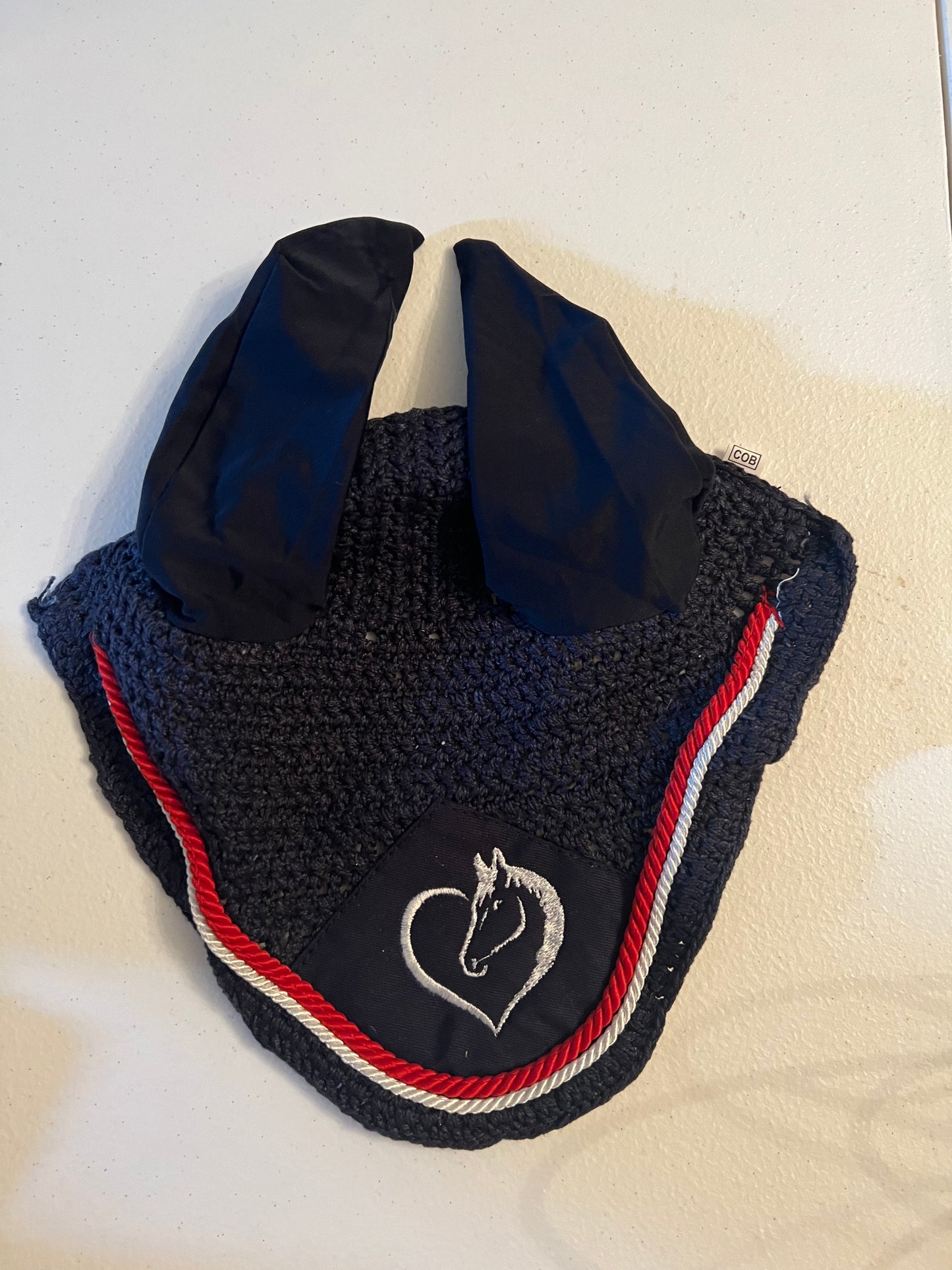 Embroidered Ear Bonnet - Simple Design