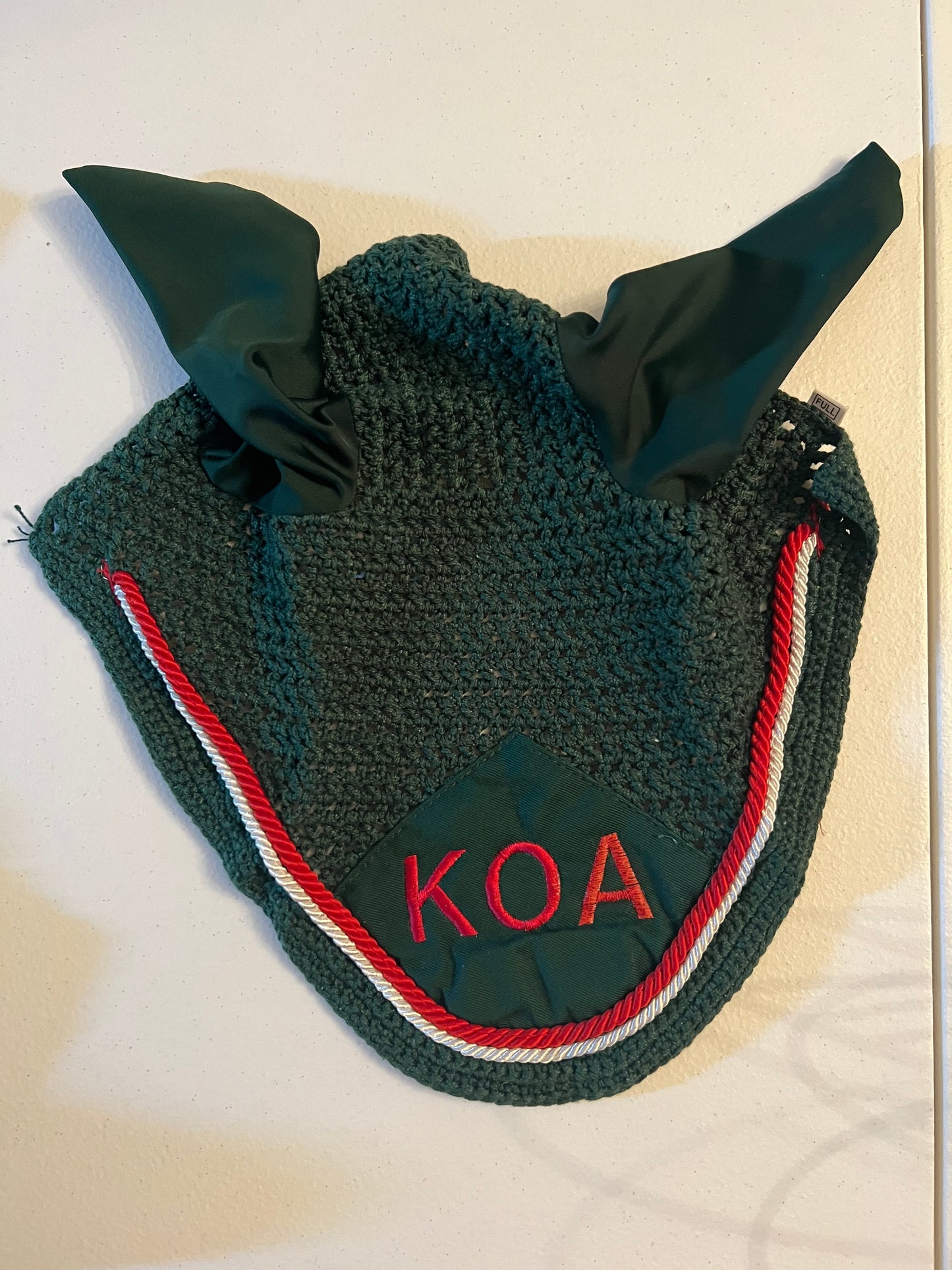 Embroidered Ear Bonnet - Simple Design